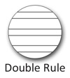 double-rule